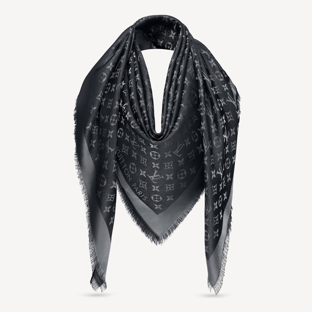 LOUIS VUITTON MONOGRAM SHINE SHAWL
